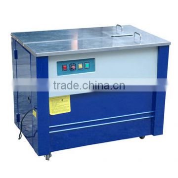 Semi Automatic Cardboard Boxes Cartons Strapping Packing Machine