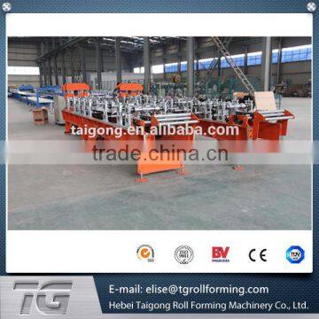 Good Quality Hydraulic Cutting K Type Gutter Roll Forming Machine With PLC Control System photo-4