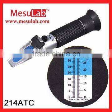 Refractometer Saltwater Salinity Refractometer 214ATC