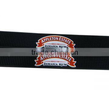 Logo Embossed Soft Pvc Bar Mat