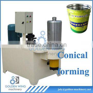 conical forming machine used for 18/20 liters Paint bucket Tin Can Semi Automatic making line