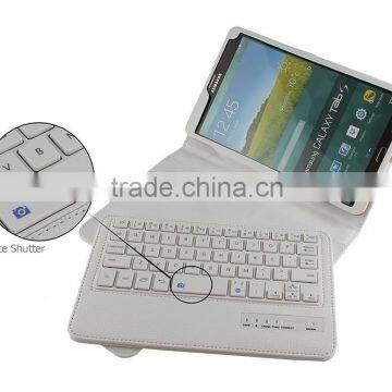 Litchi Pattern Wireless Mini Bluetooth Keyboard for Samsung TABS 8.4inch T700/705-SA04 photo-5