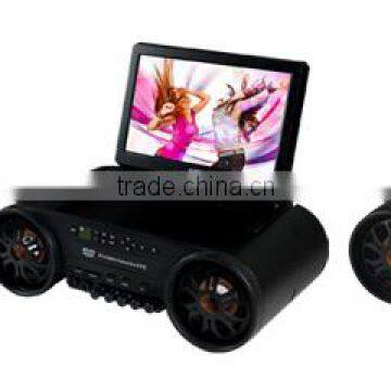 12 Inch Portable Boombox DVD Player, Portable Dvd Player With Usb photo-4