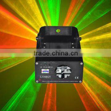 120mW RGY laser music activated christmas lights