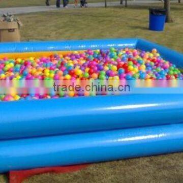 Hola blue pool inflatable/swimming pool inflatable/inflatable pool for ball pit