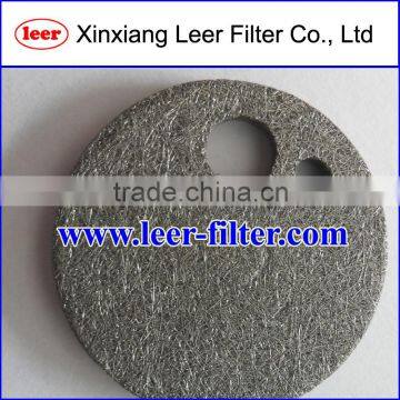 Burner Screen Sintered Fiber Felt Filter Disc