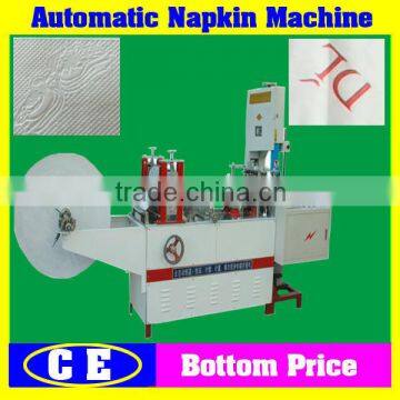 Automatic Napkin Paper Tissue Printing and Cutting Machine in Stocks,China Supplier Paper Napkin Embossing Folding Machine