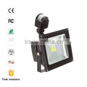 30w led flood light with PIR sensor