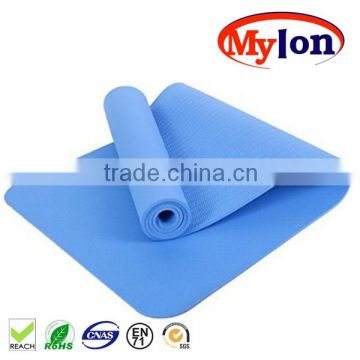 anti slip customized color eco-friendly extra thickness tpe yoga mat