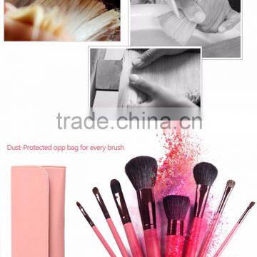 Luxury Rose Gold 8pcs Professional Makeup Brushes photo-5