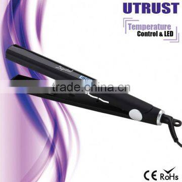 Ceramic Lcd 2 in 1 Anion Straight Comb Anion Portable Hair Straightener