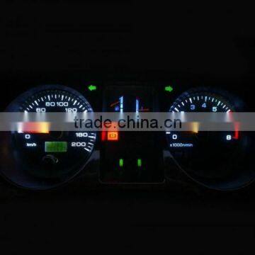 10 DC 12V 0.2W T5 LED 5050SMD Instrument Panel Dash Light Bulb White Holder photo-2