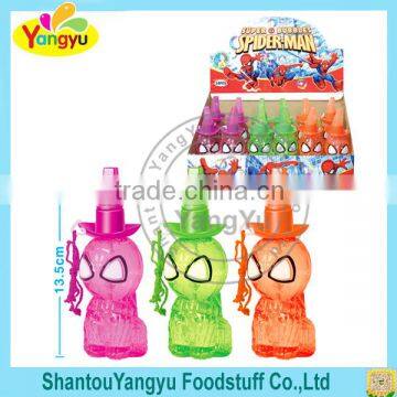 Wholesale cartoon spider man bubble soap water