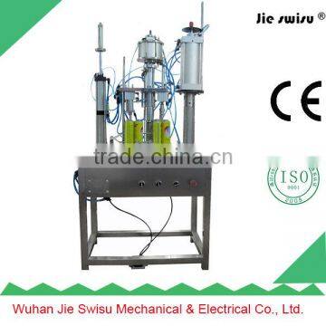 10ml to 750ml semi automatic aerosol spray filling machine ,750ml spray bottle filling machine