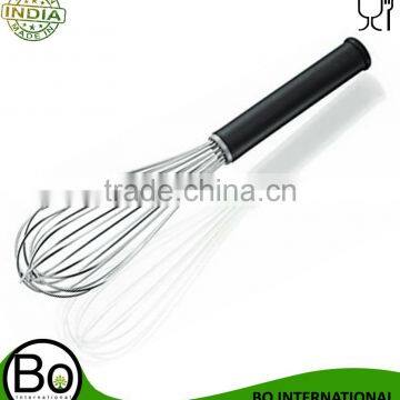 Stainless Steel Whisk Nylon Plastic Handle 25cm