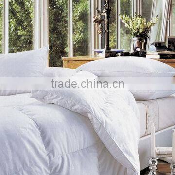 Wholesale Classic 25% white duck down comforter yangzhou wanda luxury feather home textile