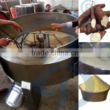 Cassava flour production line Cassava Garri Fryer Processing Machine