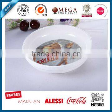 melamine decorative plate, fancy plastic plates