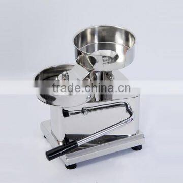 Hot selling 2015 new type full stainlesss steel big size 150mm hamburger press,hamburger patty maker,hamburger mould