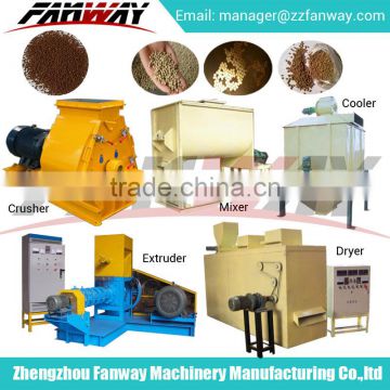 Factory direct zhengzhou fanway pet food production line/pet food line for sale