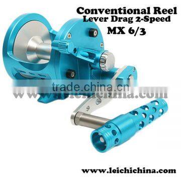 In stock Lever drag 2 speed conventional jigging reel