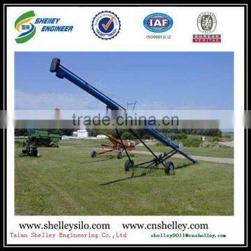 hopper stainless steel grain auger conveyor