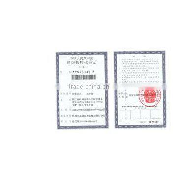 code of organization