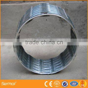 Stainless Steel Cross Type Razor Barbed Wire Mesh