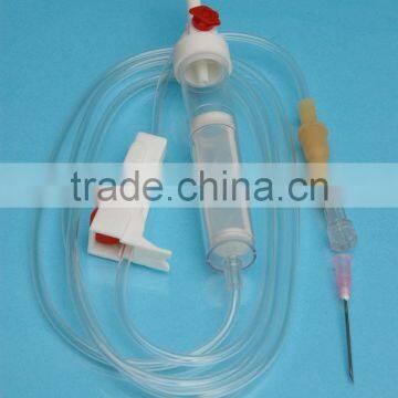 disposable transfusion set blood transfusion air admission needle