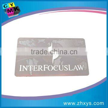 Low Price Customized Nice Printed Metal Business Card photo-3