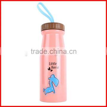 350ML Hot and Cold Double Wall Vacuum Insulated Stainless Steel Drink Bottle Little Horse Design photo-2