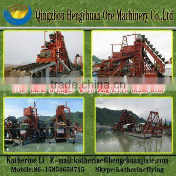 Magnetic Sand Mining Dredger for Iron Ore Separating