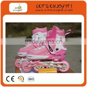 High quality adjustable 4 wheels quad inline skate