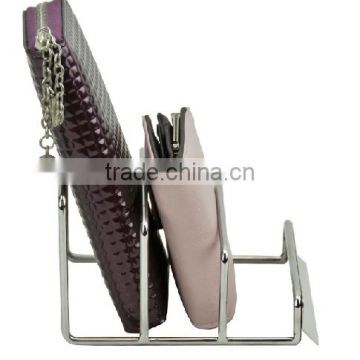 Fashional design display rack for handbags,metal wallet display rack