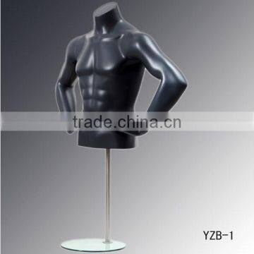 Cheap Realistic Adjustable Half Body Torso Male Mannequins on Sale photo-2