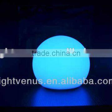 IP68 wireless charge led ball 7.5 voltage cotton ball lights on the river for decoration