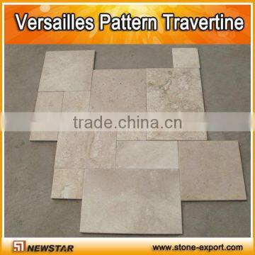 Tumbled French Pattern turkish travertine tile