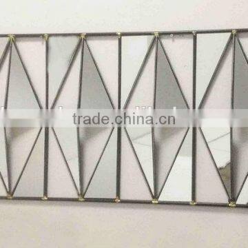 Decorative Rectangle Mirror Metal Iron Wall Mirror