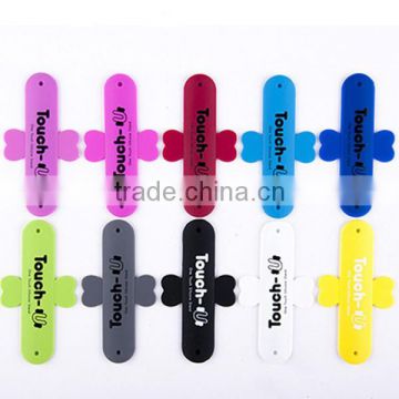 Wholesale Silicone Smartphone/mobile stand touch u pad stand for travel handphone stand