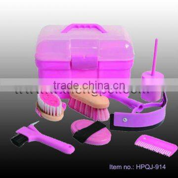 Horse Grooming Kit Horse Cleaning Brush Set Saddlery Wholesale/horse Products