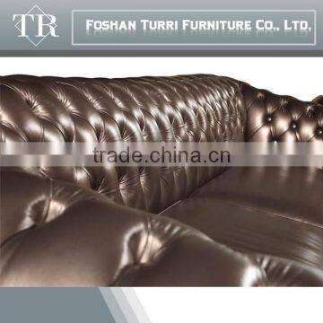 Luxrury Home Used Geniune Leather Living Room Sofa photo-5