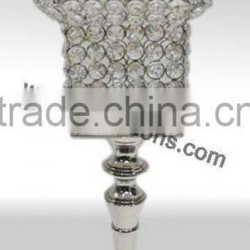 2015 Excellent Crystal Beaded Votive Candle Stand photo-2