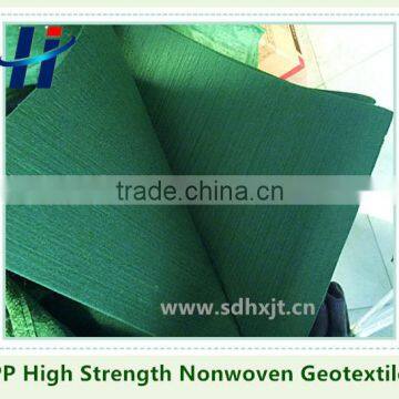 pp needle punched nonwoven geotextile for highway