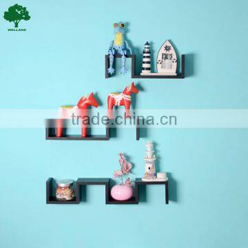 Designer stylish design wall shelves for living room