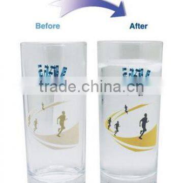 Custom LOGO Printed Cold Color Changing Glass Cups photo-4
