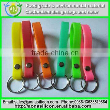 Silicone Key Ring Silicone Key Trap Silicone Loop Key Chain photo-5