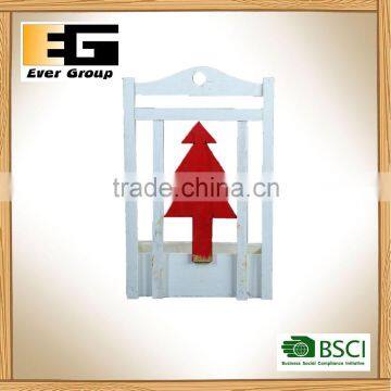 Wall Hanging Type Square Wooden Flowerpot photo-6