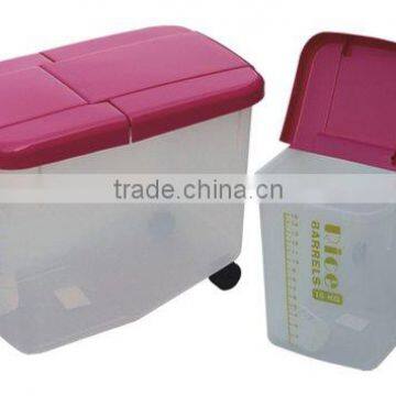 2017 Convenient and Clean Plastic Rice Storage Case