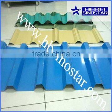 Color Coated Pre-painted Corrugated Steel Roofing Sheet