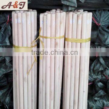 Wood Color Flat Rake Pole Gardening Tool Pole photo-2